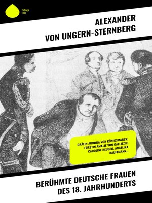 cover image of Berühmte deutsche Frauen des 18. Jahrhunderts